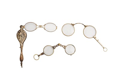 Lot 162 - 3 PAIRS OF LORGNETTES