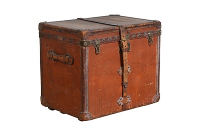 Lot 288 - Louis Vuitton Brown Vuittonite Hat Trunk