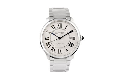 Lot 400 - CARTIER RONDE MUST DE CARTIER BRACELET WATCH