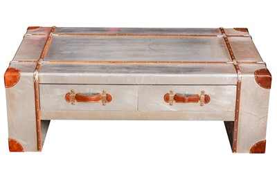Lot 374 - AN AVIATION-INSPIRED COFFEE TABLE