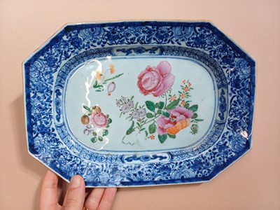 Lot 455 - A GROUP OF CHINESE EXPORT FAMILLE-ROSE WARES