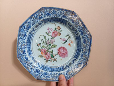 Lot 455 - A GROUP OF CHINESE EXPORT FAMILLE-ROSE WARES