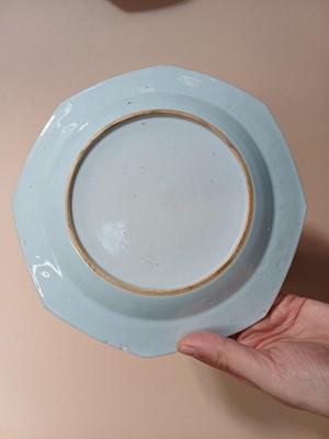 Lot 455 - A GROUP OF CHINESE EXPORT FAMILLE-ROSE WARES