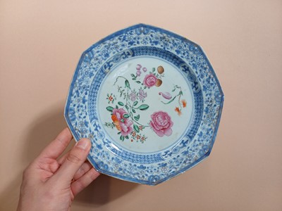 Lot 455 - A GROUP OF CHINESE EXPORT FAMILLE-ROSE WARES
