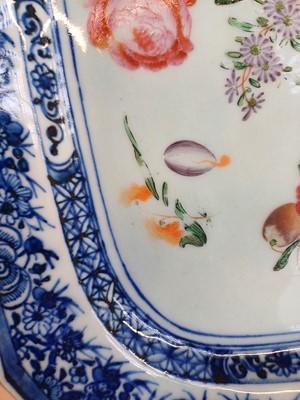 Lot 455 - A GROUP OF CHINESE EXPORT FAMILLE-ROSE WARES