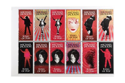 Lot 1 - Michael Jackson's O2 Arena Tour, Spiderman & Other Lenticular Proof Prints