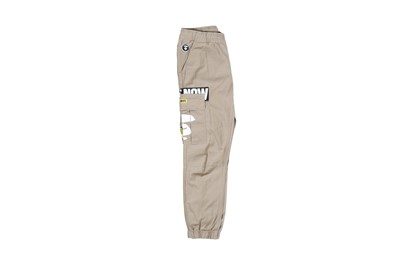 Lot 312 - Bathing Aape Men's Beige Cargo Trouser - Size S