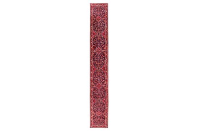 Lot 491 - A LILIHAN RUNNER, WEST PERSIA