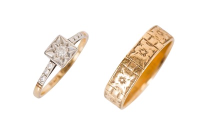 Lot 11 - TWO RINGS