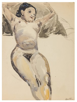 Lot 41 - SIR JACOB EPSTEIN (BRITISH, 1880-1959)