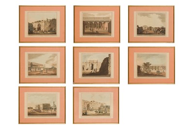 Lot 55 - EIGHT AQUATINTS FROM LIEUTENANT JAMES HUNTER (D. 1792), TIPU SULTAN RELATED SCENES