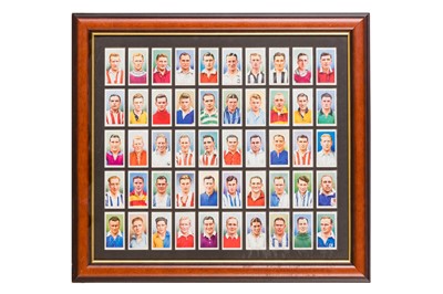 Lot 473 - A COLLECTION OF FRAMED WILLS CIGARETTE CARDS