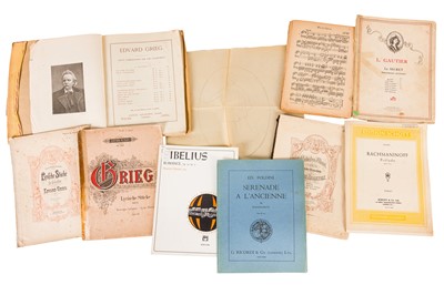 Lot 160 - Music Interest.- From the Library of Gordon Groves