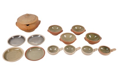Lot 248 - A GROUP OF LEECH POTTERY