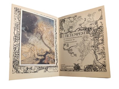 Lot 196 - Rackham. Shakespeare. The Tempest