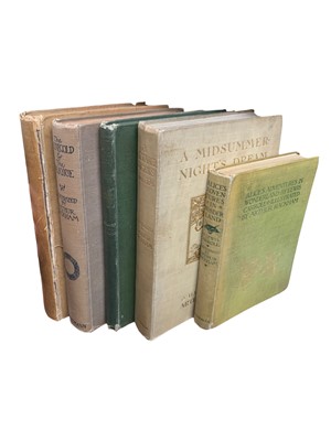Lot 194 - Rackham. Alice, MIdsummer-Nights Dream, Wagner 2 vol. Springtide of Life