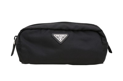 Lot 458 - Prada Black Tessuto Cosmetic Pouch