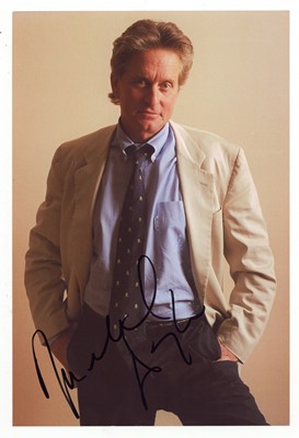 Lot 206 - Hollywood Interest.- Michael Douglas & Catherine Zeta-Jones