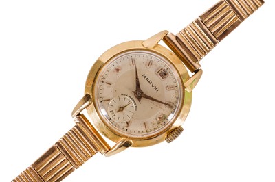 Lot 77 - A MARVIN WRISTWATCH