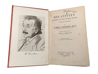 Lot 97 - Einstein (Albert) Relativity. The Special & The General Theory