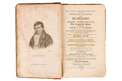Lot 35 - Boxing. Humphreys.The Memoirs of John Scoggins, 1827