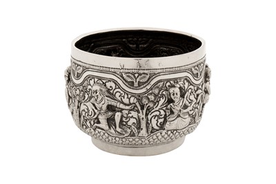 Lot 261 - An early 20th century Anglo - Indian silver small bowl, probably Poona circa 1910