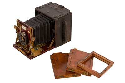Lot 80 - Houghton & Butcher "The Sanderson" Regular Model Hand & Stand Cameras