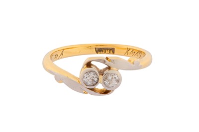 Lot 113 - A DIAMOND RING