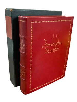 Lot 190 - Dulac (Edmund, illustrator) Arabische Nächte, one of 100 copies, 1913