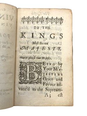Lot 127 - Probable correction in the author’s hand [Evelyn] & Rose, The English Vineyard Vindicated…, 1st ed., 1666