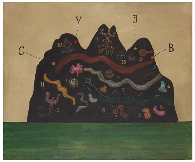 Lot 120 - ALAN DAVIE, C.B.E., H.R.S.W., R.A. (BRITISH, 1920-2014)