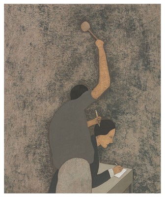 Lot 64 - ANDREW LANYON (BRITISH, b.1947)