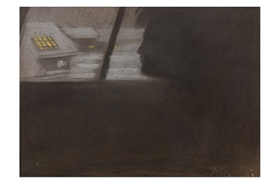 Lot 47 - ALEXANDER VON KUBINY (HUNGARIAN, 1875-1949)