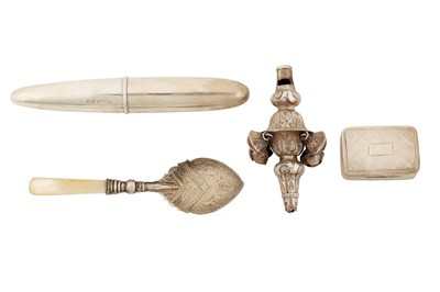 Lot 136 - An early Victorian sterling silver vinaigrette, Birmingham 1837 by Jospeh Wilmore