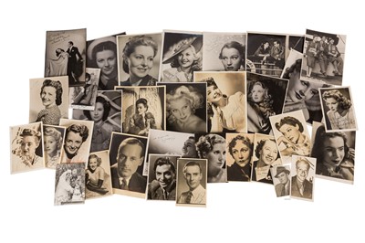 Lot 154 - Photograph Collection.- Vintage Actors & Entertainers