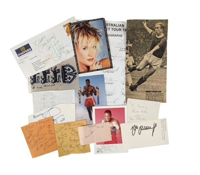 Lot 110 - Autograph Collection.- Miscellaneous
