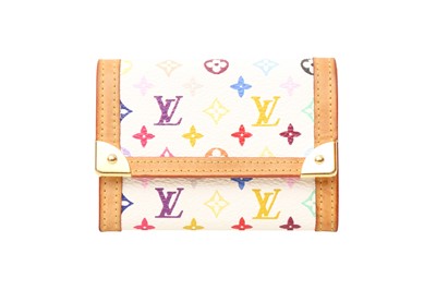 Lot 354 - Louis Vuitton x Murakami White Multicolor Coin Purse