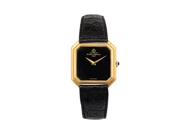 Lot 477 - BAUME & MERCIER DRESS WATCH - 18K GOLD