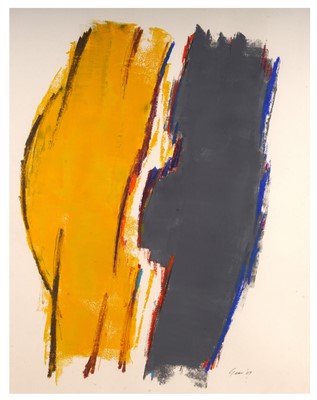 Lot 142 - WILLIAM GEAR, R.A., R.B.S.A. (BRITISH, 1915-1997)