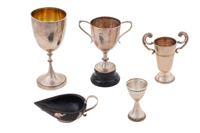 Lot 239 - A mixed group of sterling silver