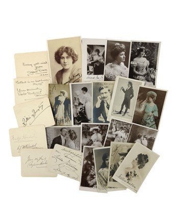 Lot 126 - Autograph Collection.- Vintage Theatre