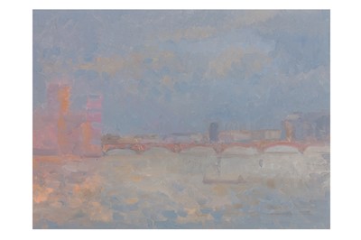 Lot 49 - BERNARD MYERS (BRITISH, 1925-2007)