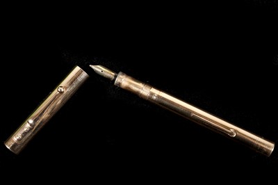 Lot 293 - A vintage 9ct Rose Gold Mabie Todd Swan...