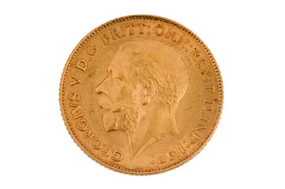 Lot 75 - A HALF SOVEREIGN COIN