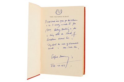 Lot 39 - Munnings. The Second Burst, first ed, Inscribed, 1951