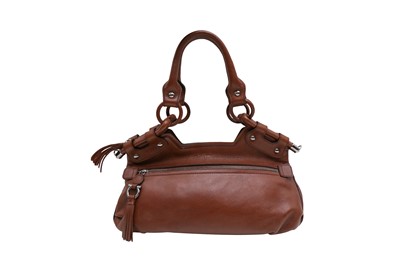 Lot 277 - Ferragamo Brown Gancini Shoulder Tote
