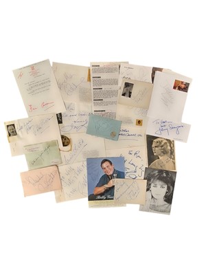 Lot 112 - Autograph Collection.- Miscellaneous