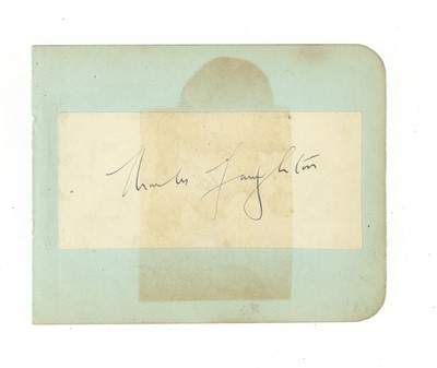 Lot 216 - Laughton (Charles)