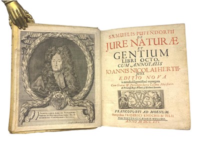 Lot 24 - Pufendorf (Samuel) De jure naturæ et gentium libri octo