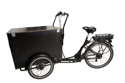 Lot 184 - A DANISH AM ELECTRIC CARGO BIKE